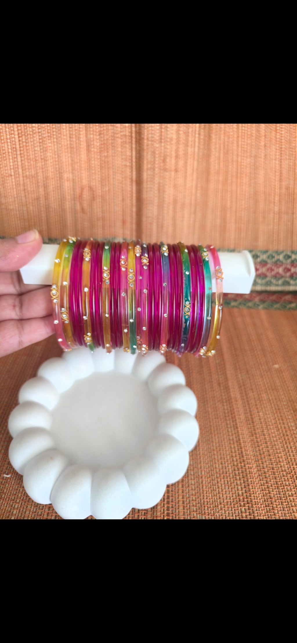 Rangeen Khwab Bangle Set