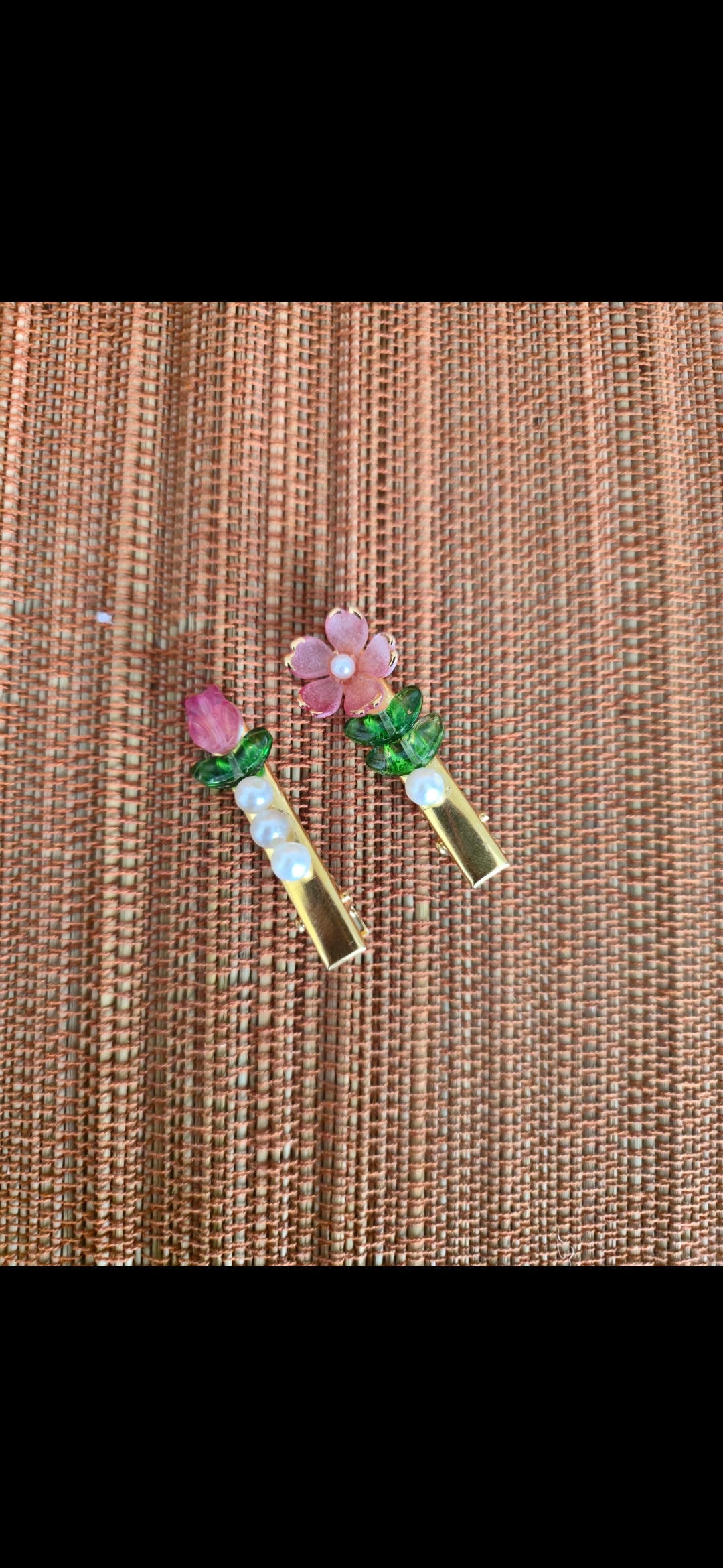 Rose Marry Hair Clips