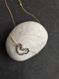 The Pyrite Heart Necklace