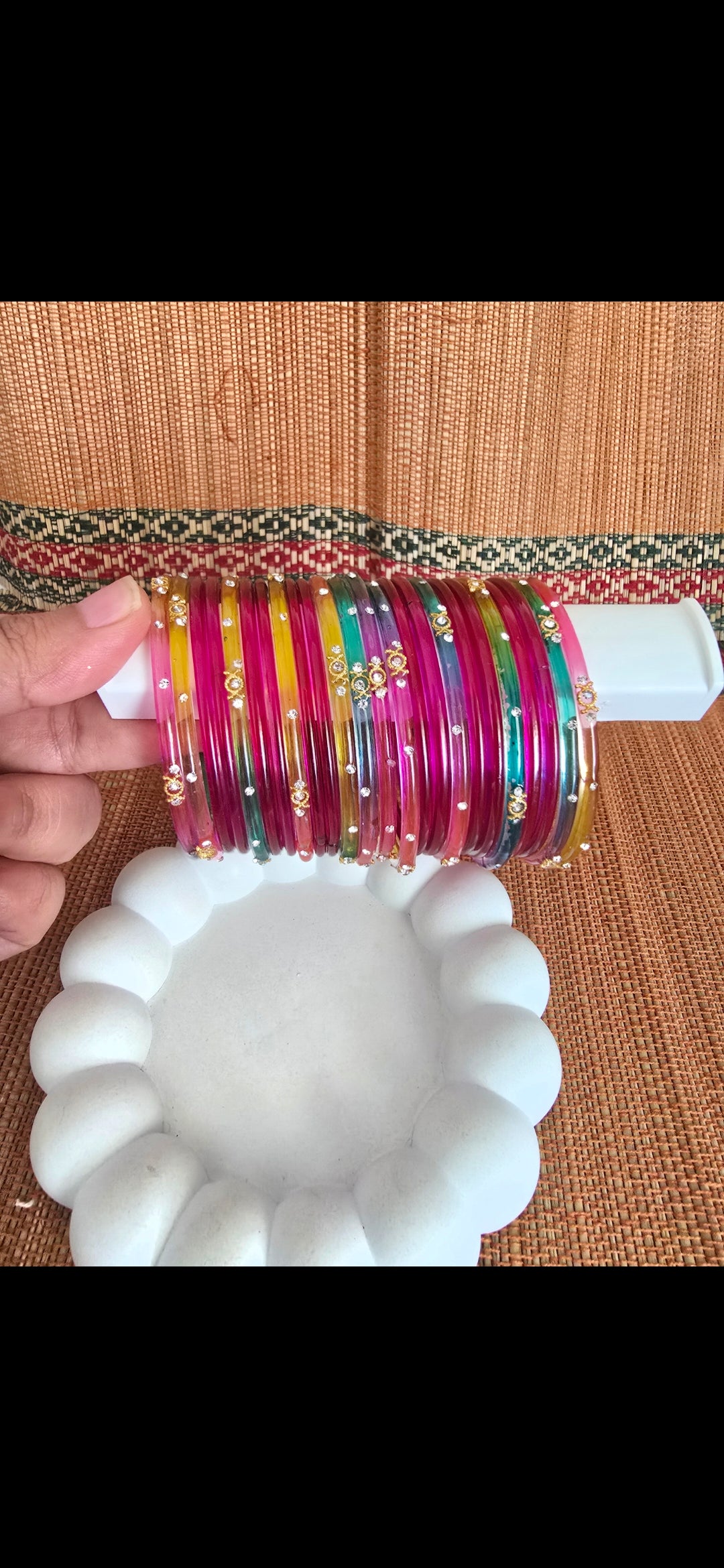Rangeen Khwab Bangle Set