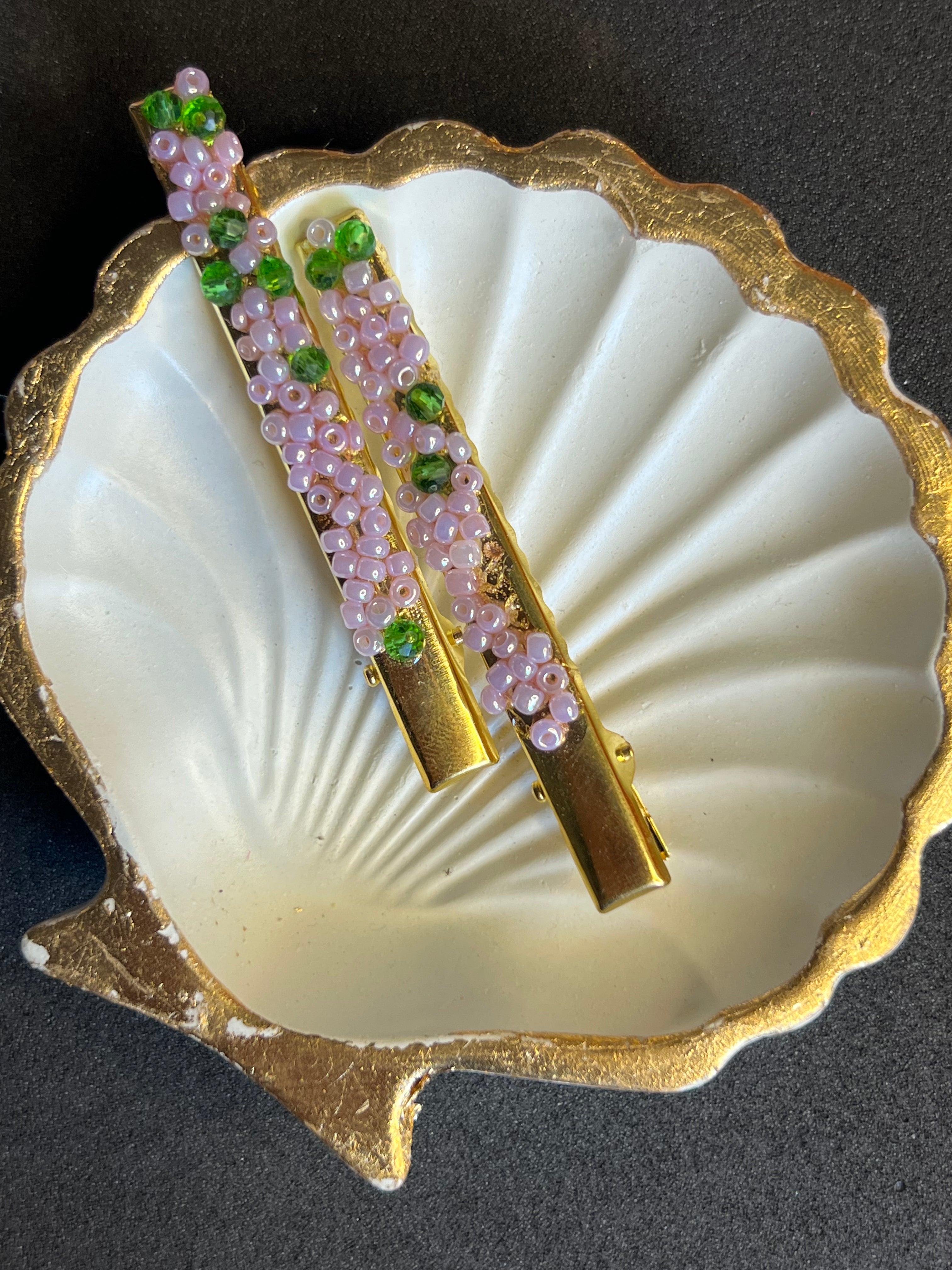 Laevendar Garden HairClips