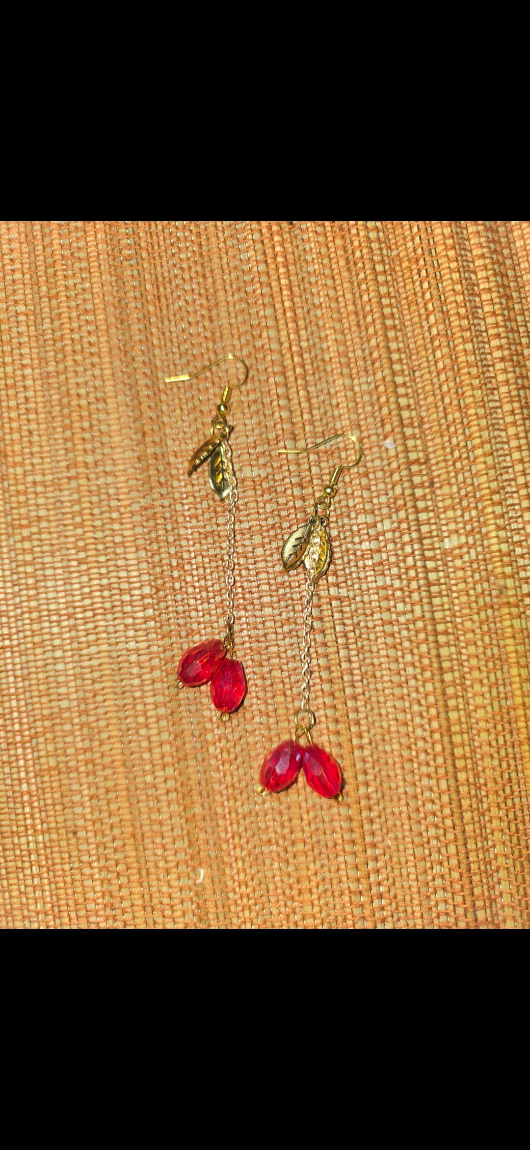 Red Crystal Dangler