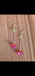 Red Crystal Dangler