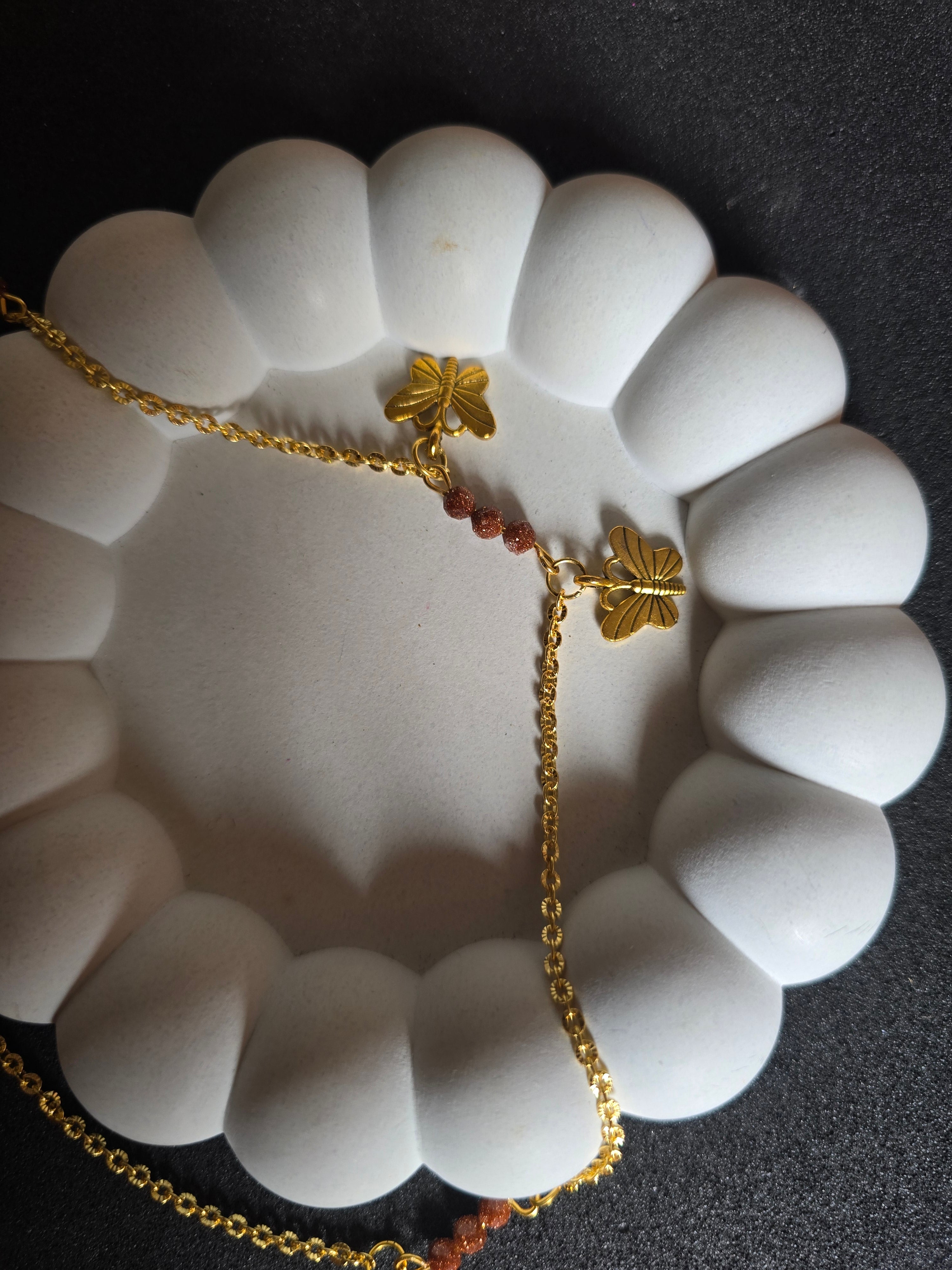 Golden Butterfly Chain