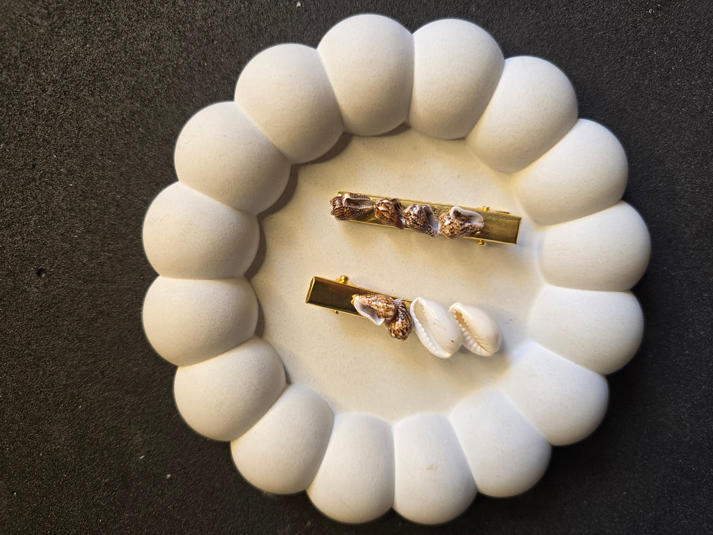 Sea Shell Inspired Hairclips
