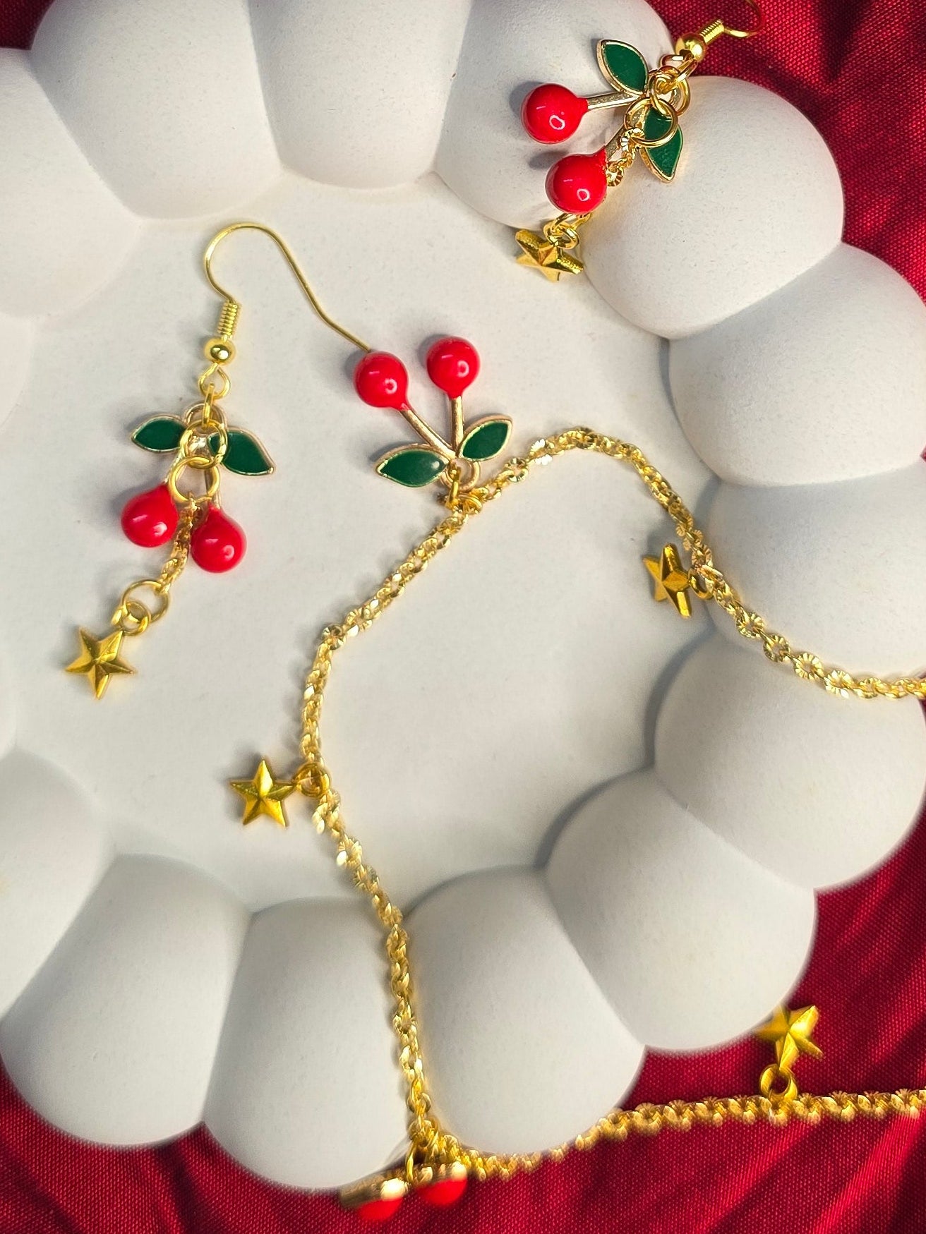 Sweet Cherry Star Drop Set