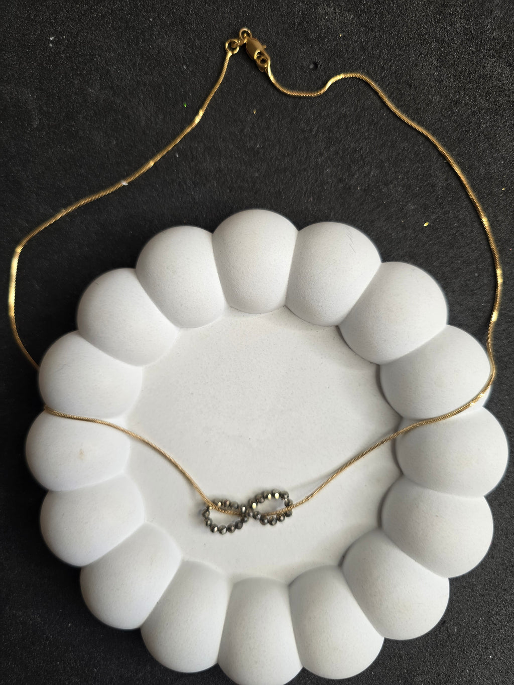 The Pyrite Infinite Necklace